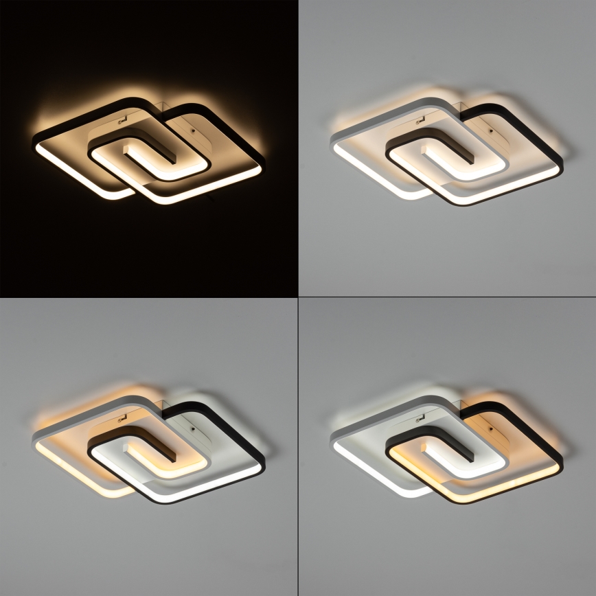 Brilagi - Luminaria de techo LED regulable VELO LED/64W/230V 48x48 cm 3000-6500K + mando a distancia