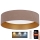 Brilagi - Lámpara de techo LED regulable VELVET SMART LED/36W/230V Ø 55 cm 2700-6500K Wi-Fi Tuya beige/dorado + mando a distancia