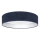 Brilagi - Lámpara de techo LED regulable VELVET SMARTIX LED/36W/230V 3000-6000K Ø 55 cm azul Wi-Fi Tuya Beacon + control remoto