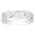 Brilagi - Lámpara de techo LED regulable VELVET SMARTIX STARS LED/36W/230V 3000-6000K Ø 55 cm blanca/con flores Wi-Fi Tuya Beacon + mando a distancia
