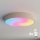 Brilagi - Lámpara de techo LED RGBW regulable CLARE 4xE27/9W/230V 2700–6500 K diámetro 50 cm Wi-Fi beige
