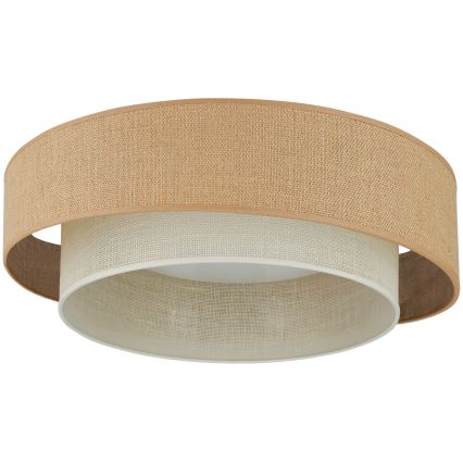 Brilagi - Lámpara de techo LED SHINE LED/24W/230V Ø 60 cm beige/crema