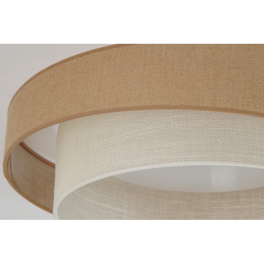 Brilagi - Lámpara de techo LED SHINE LED/24W/230V Ø 60 cm beige/crema