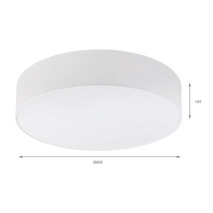 Brilagi - Lámpara de techo LED SIRIJA 4x E27 / 15W / 230V / Ø 60 cm / blanca