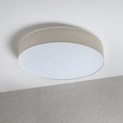 Brilagi - Lámpara de techo LED SIRIJA 6xE27/60W/230V, diámetro 80 cm, color crema