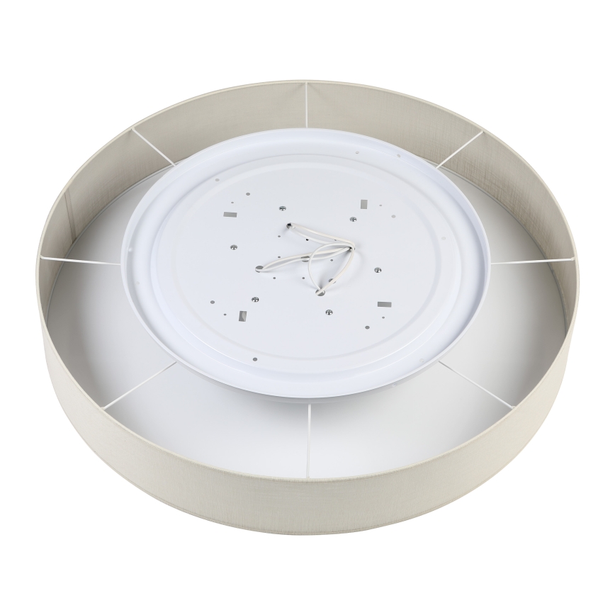 Brilagi - Lámpara de techo LED SIRIJA 6xE27/60W/230V, diámetro 80 cm, color crema