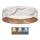 Brilagi - Lámpara de techo LED VELVET LED/24W/230V Ø 40 cm 3000/4000/6400K blanco/dorado