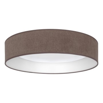 Brilagi - Lámpara de techo LED VELVET SIMPLE LED/24W/230V 3000K (blanco cálido) Ø 45 cm marrón