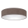 Brilagi - Lámpara de techo LED VELVET SIMPLE LED/24W/230V 3000K (blanco cálido) Ø 45 cm marrón