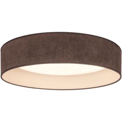 Brilagi - Lámpara de techo LED VELVET SIMPLE LED/24W/230V 3000K (blanco cálido) Ø 45 cm marrón