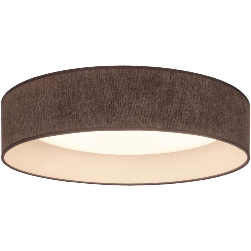 Brilagi - Lámpara de techo LED VELVET SIMPLE LED/24W/230V 3000K (blanco cálido) Ø 45 cm marrón