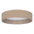Brilagi - Lámpara de techo LED VELVET SIMPLE LED/24W/230V 3000K Ø 45 cm beige