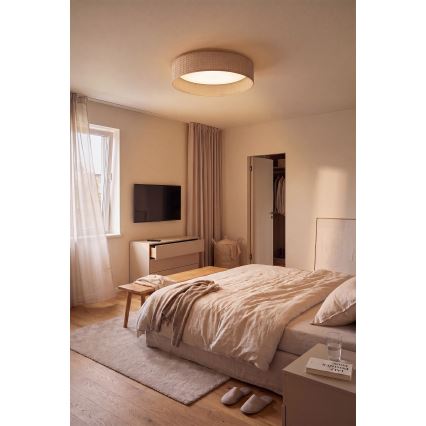 Brilagi - Lámpara de techo LED VELVET SIMPLE LED/24W/230V 3000K Ø 45 cm beige