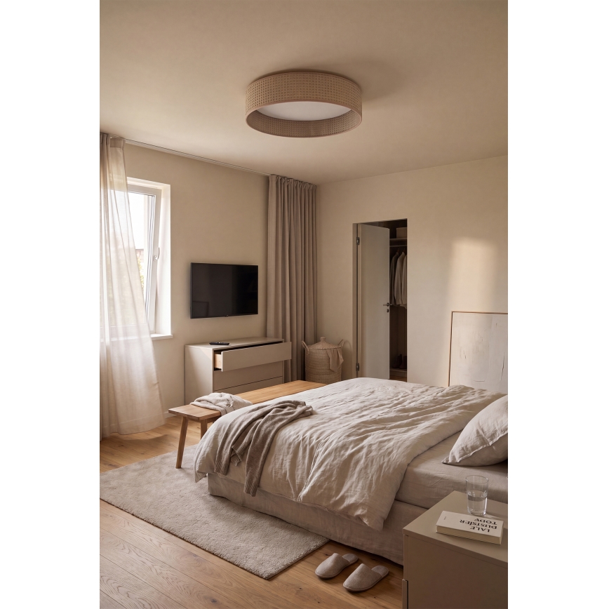 Brilagi - Lámpara de techo LED VELVET SIMPLE LED/24W/230V 3000K Ø 45 cm beige