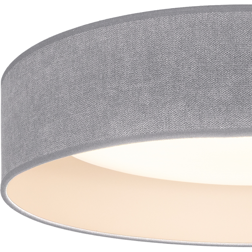 Brilagi - Lámpara de techo LED VELVET SIMPLE LED/24W/230V 3000K Ø 45 cm gris