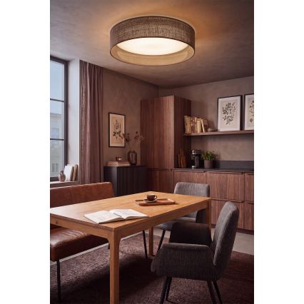 Brilagi - Lámpara de techo LED VELVET SIMPLE LED/24W/230V 3000K Ø 45 cm marrón