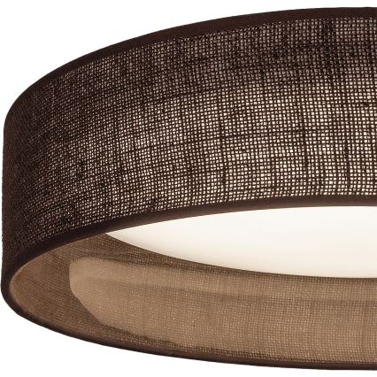 Brilagi - Lámpara de techo LED VELVET SIMPLE LED/24W/230V 3000K Ø 45 cm marrón