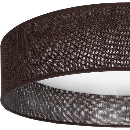 Brilagi - Lámpara de techo LED VELVET SIMPLE LED/24W/230V 3000K Ø 45 cm marrón