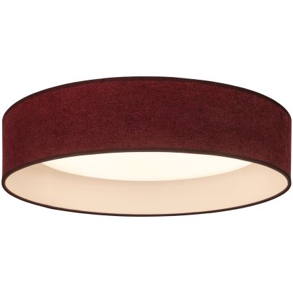 Brilagi - Lámpara de techo LED VELVET SIMPLE LED/36W/230V 3000K Ø 55 cm burdeos