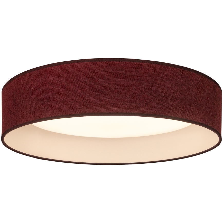 Brilagi - Lámpara de techo LED VELVET SIMPLE LED/36W/230V 3000K Ø 55 cm burdeos