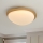 Brilagi - Lámpara de techo LED VISBY WOOD LED/18W/230V Ø 38 cm marrón