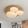 Brilagi - Lámpara de techo LED VISBY WOOD LED/36W/230V Ø 50 cm marrón