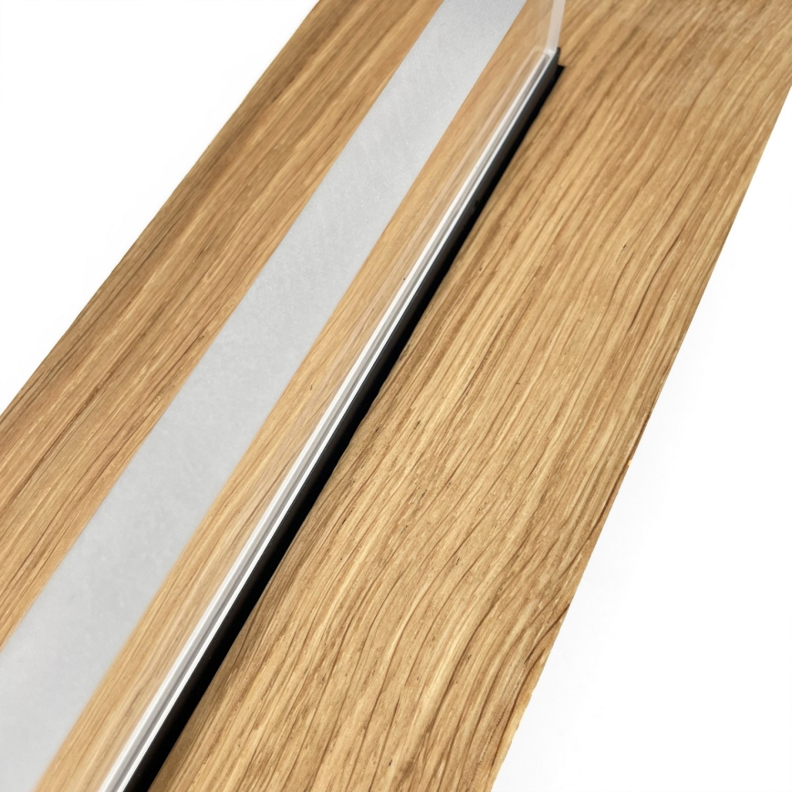 BRILAGI - Lámpara de techo LED WOODY FLAT LED/25W/230V 118 cm roble/negro