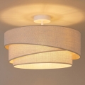 Brilagi - Lámpara de techo montada en superficie ARROW 1xE27/60W/230V Ø 45 cm beige