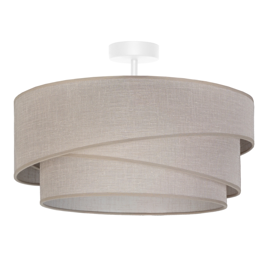 Brilagi - Lámpara de techo montada en superficie ARROW 1xE27/60W/230V Ø 45 cm beige
