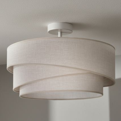Brilagi - Lámpara de techo montada en superficie ARROW 1xE27/60W/230V Ø 45 cm beige