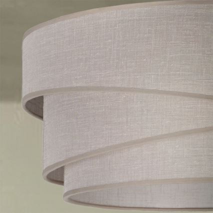 Brilagi - Lámpara de techo montada en superficie ARROW 1xE27/60W/230V Ø 45 cm beige