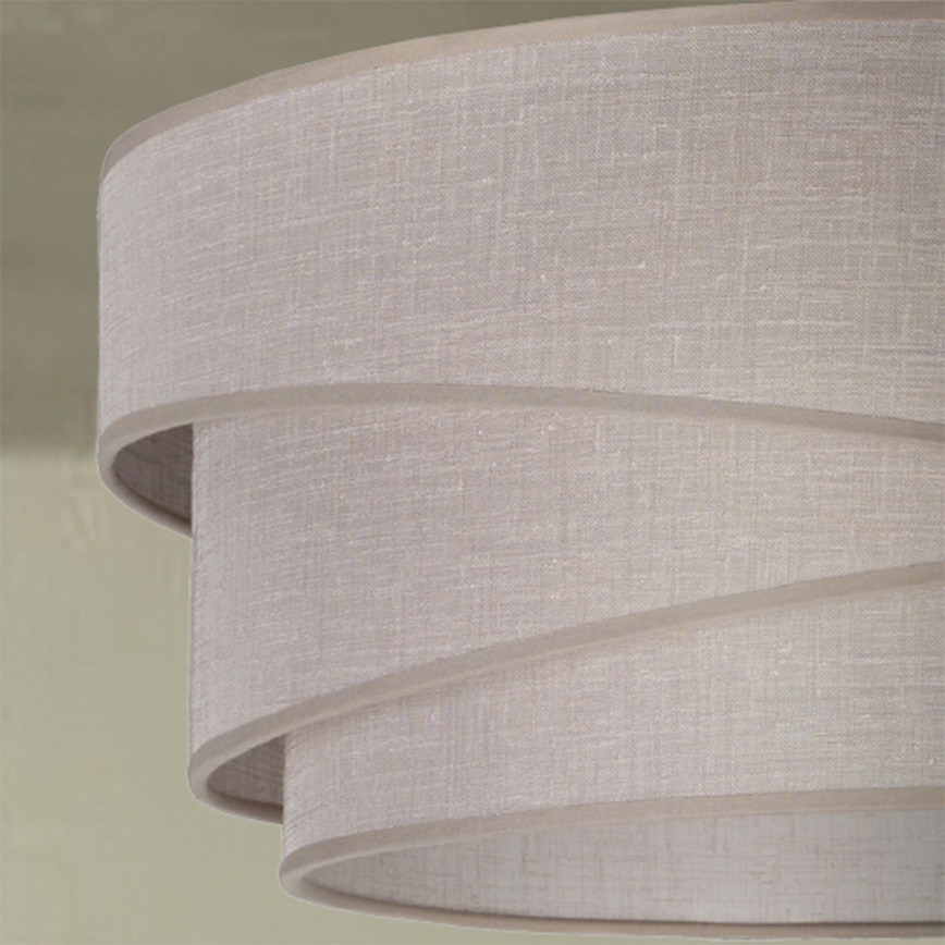 Brilagi - Lámpara de techo montada en superficie ARROW 1xE27/60W/230V Ø 45 cm beige