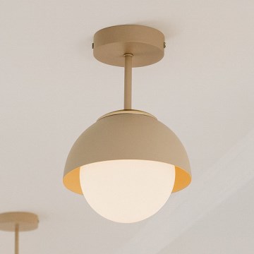 Brilagi - Lámpara de techo montada en superficie COSMO 1xE27/60W/230V beige/dorado
