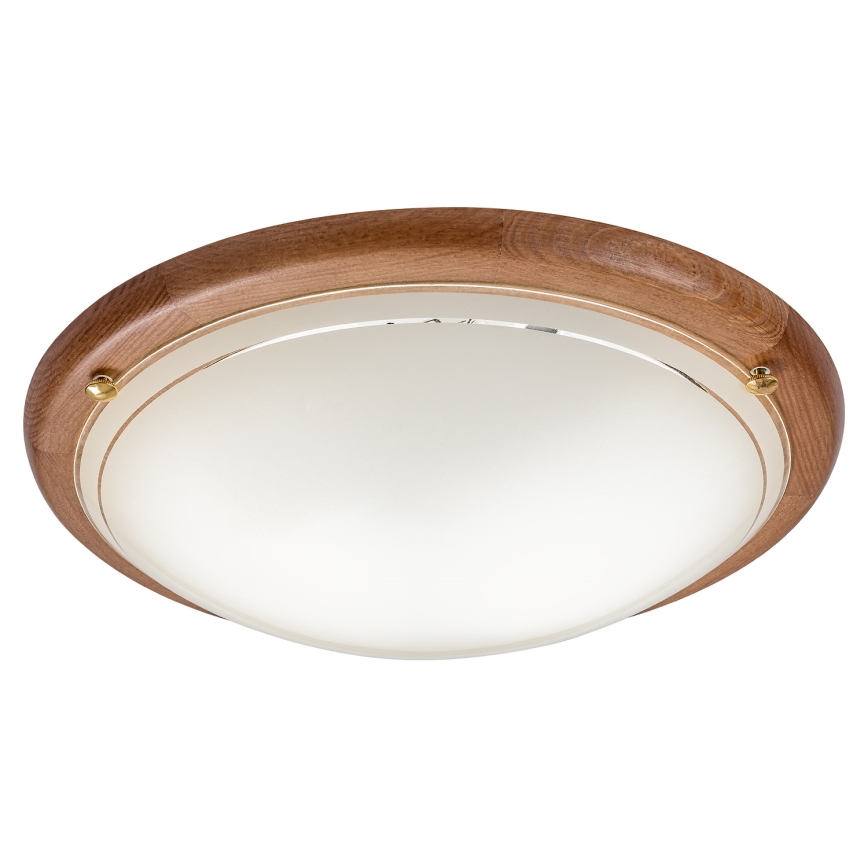 Brilagi - Lámpara de techo ORBIS 2xE27/60W/230V Ø 38 cm pino