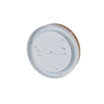 Brilagi - Lámpara de techo ORINO 2xE27/40W/230V, diámetro 27 cm, blanco/roble