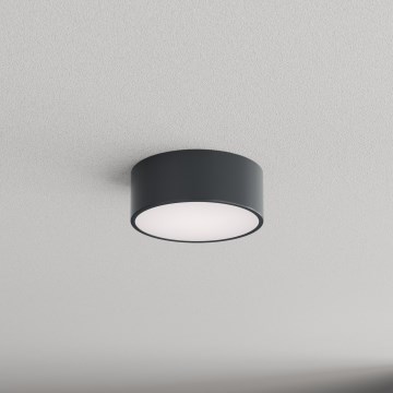 Brilagi - Lámpara de techo para baño CLARE 1xE27/24W/230V Ø 20 cm antracita IP54