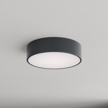 Brilagi - Lámpara de techo para baño CLARE 2xE27/24W/230V Ø 30 cm antracita IP54
