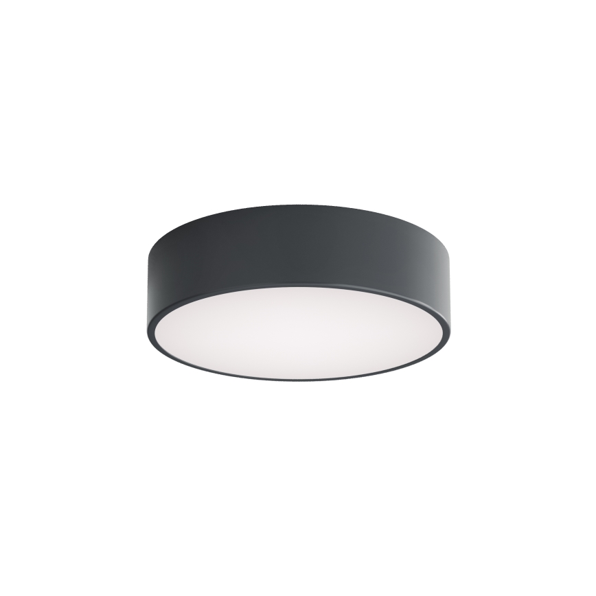 Brilagi - Lámpara de techo para baño CLARE 2xE27/24W/230V Ø 30 cm antracita IP54