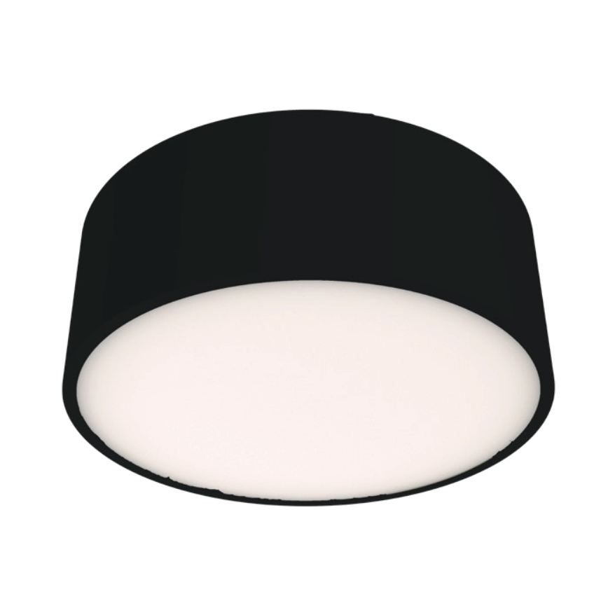 Brilagi - Lámpara de techo para baño POOL 2xE27/15W/230V Ø 30 cm IP54 negra
