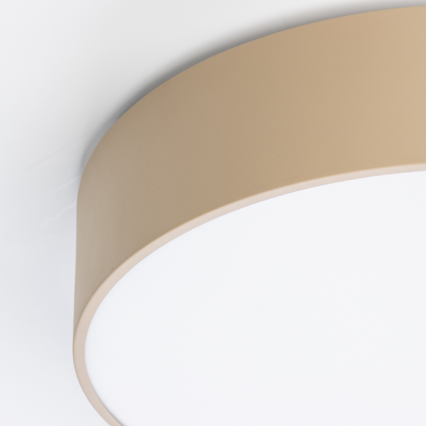 Brilagi - Lámpara de techo para baño POOL 4xE27/15W/230V diámetro 50 cm IP54 beige