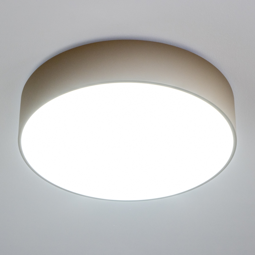 Brilagi - Lámpara de techo para baño POOL 4xE27/15W/230V diámetro 50 cm IP54 beige