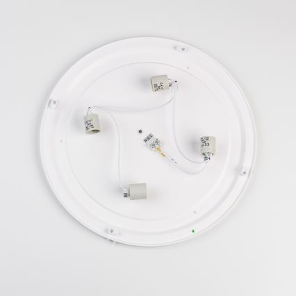 Brilagi - Lámpara de techo para baño POOL 4xE27/15W/230V diámetro 50 cm IP54 beige
