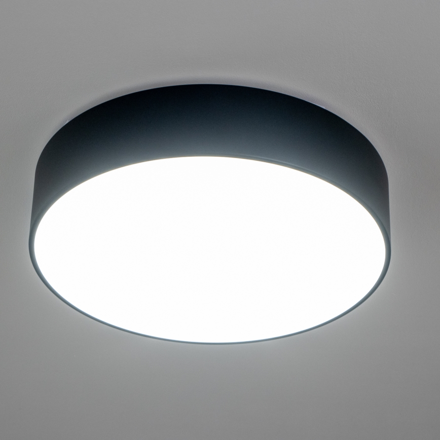 BRILAGI - Lámpara de techo para baño POOL 4xE27/15W/230V Ø 50 cm IP54 negra