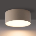 BRILAGI - Lámpara de techo para exteriores FORIS LED/20W/230V Ø 15 cm beige IP44