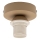 Brilagi - Lámpara de techo PARTY 1xE27/60W/230V, diámetro 10 cm, beige