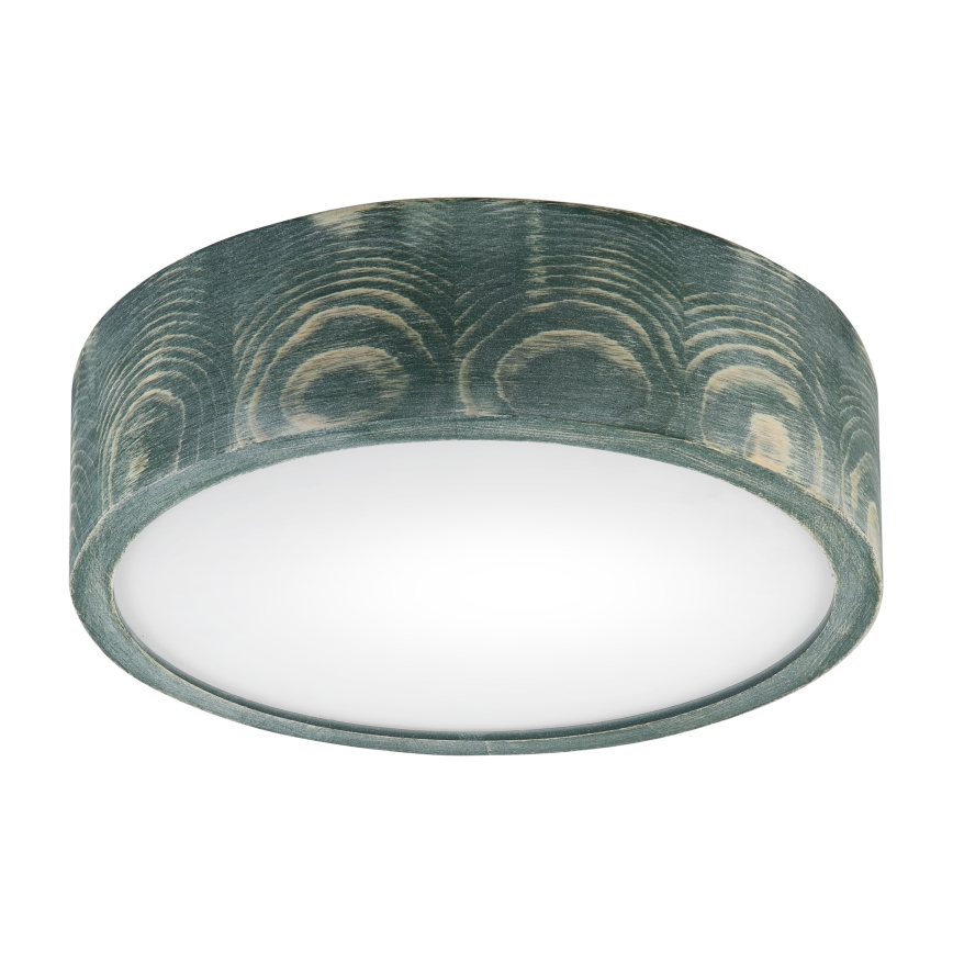 Brilagi - Lámpara de techo PINO 1xE27/15W/230V pino/verde diámetro 27,5 cm