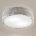 Brilagi - Lámpara de techo PINO 2xE27/15W/230V pino/plateado Ø 37,5 cm