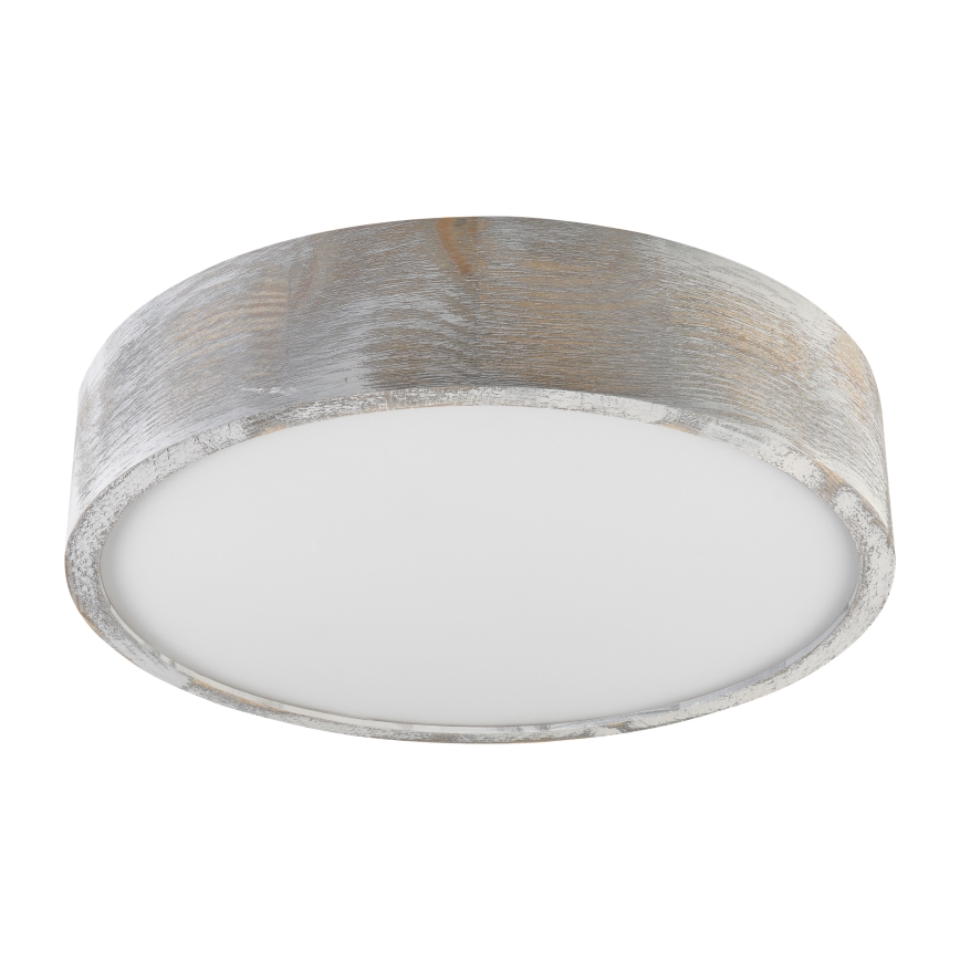 Brilagi - Lámpara de techo PINO 2xE27/15W/230V pino/plateado Ø 37,5 cm