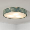 Brilagi - Lámpara de techo PINO 3xE27/15W/230V pino/verde Ø 47,5 cm