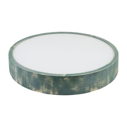 Brilagi - Lámpara de techo PINO 3xE27/15W/230V pino/verde Ø 47,5 cm